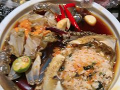 -草家酱蟹炭火烤肉店(珲春南路一店)