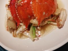 葱姜梭子蟹-阿明小菜·海鲜·上海菜(浦建路店)