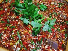 酸辣羊血-简阳董家埂羊肉汤