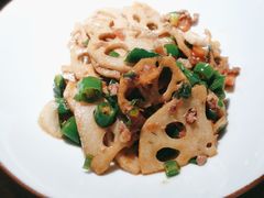 小炒藕片-绿茶餐厅(华联万柳店)