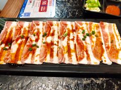 调味猪五花-九田家黑牛烤肉料理(盛龙广场店)