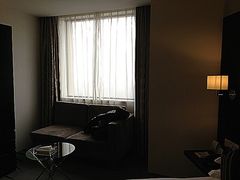 房间窗口-天平宾馆