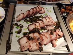 绿茶葱香烤鸡烤肉合拼-绿茶餐厅(松江万达店)
