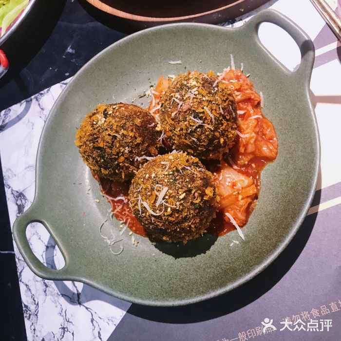 KCOOKING概念韩餐(世茂52+店)墨鱼芝士饭团图片