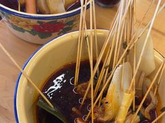 -拈签一笑黄牛肉辣卤串串