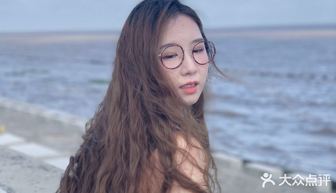 在上海拍海边照片