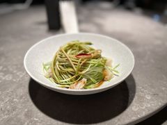 瓜丝捞扇贝-木守西溪溪隐餐厅
