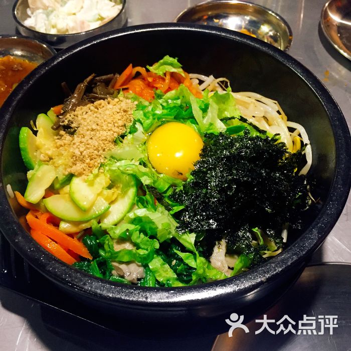 妈妈手艺韩国人的烤肉店(首都机场店)石锅拌饭图片 - 第4张
