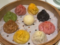 翡翠水晶八色小笼包-翡翠拉面小笼包(岭南新天地店)