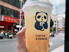 茉莉白桃子-茶百道(河婆店)