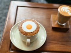 生姜荷包蛋拿铁-Metal hands·铁手咖啡