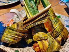 香兰叶包鸡-萨芭蒂高空花园餐酒吧