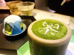 抹茶提拉米苏-茶是一枝花泡茶店