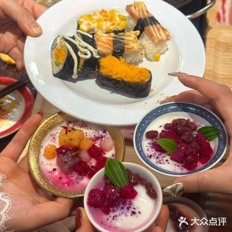 现在合肥牛肉自助开始卷甜品了？