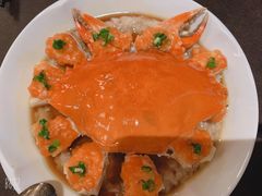 和乐蟹蒸手剁肉饼-广州文华东方酒店·江-由辉师傅主理