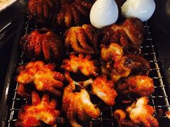 -喜儿家铁网烤章鱼(弘大店)