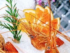 冰镇十年花雕醉罗氏虾-月福京味斋·烤鸭店·北京菜(鼓楼总店)