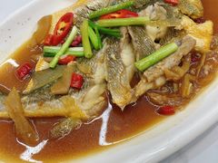 黄花鱼酱油水-阿里元老宋海鲜大排档(明发店)