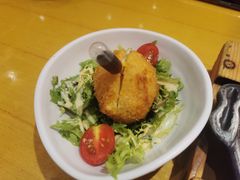 酥炸猪肉裹温泉蛋-胜博殿日式炸猪排(西红门店)