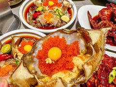 -草家酱蟹炭火烤肉店(珲春南路一店)