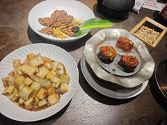 葱烧蹄筋-魁盛居百年鲁菜馆(县西巷店)