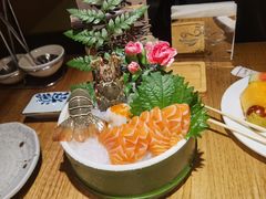 三文鱼甜虾刺身拼盘-蟹将军·松叶蟹和牛日料放题自助(K11店)