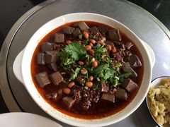 酸辣羊血-祖传曾羊肉饭店