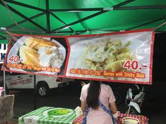 -芒果糯米饭摊子