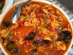 西红柿炒鸡蛋-瑜瑜饭馆