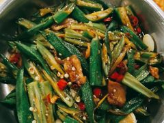 大盘养生秋葵-湘邻呷铺·田园家宴(汉基广场店)