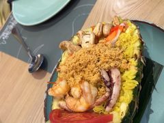 菠萝海鲜炒饭-mango tree芒果树泰国餐厅(青岛万象城店)