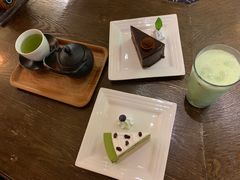 抹茶芝士蛋糕-古董花园(思南路42弄小区店)