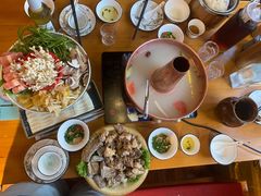 铜锅腊排骨火锅-民食香·腊排骨野生菌美食(木府店)