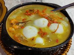 鸡汁三鲜煲-阿英煲(凉城路店)