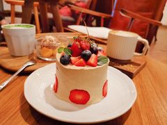 伯爵茶鲜果蛋糕-懒鱼时光馆(沙坪坝店)