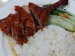 烧鹅腿拼叉烧-老字号蛇口德记烧腊饭店·海鲜加工