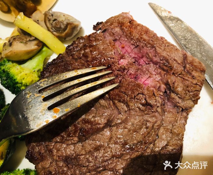 碳烤澳洲m5和牛战斧牛排