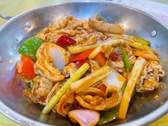爆炒肥肠-烧鹅妹饭店