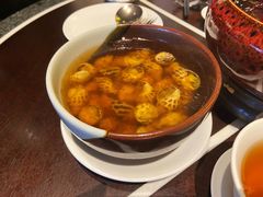 古越陈酿煮花螺-杭州西子湖四季酒店·金沙厅