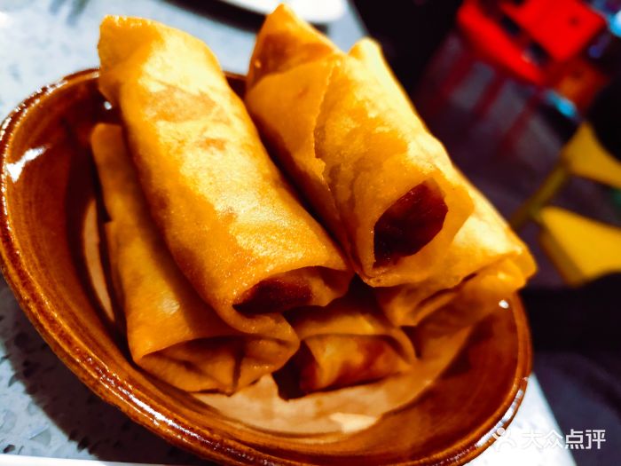 百年冯记北京烤鸭(时代汇店)爽口春卷图片