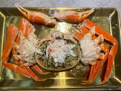 清蒸活板蟹-本达人海鲜烧烤·朝鲜族风味(发展店)