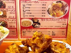 菜单-拉面莊夢語＆中华料理八椿