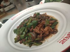 辣椒炒肉-肖记公安牛肉鱼杂馆· 省级非物质文化遗产(仁和路店)