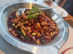 香辣田鸡锅-海岛八号龙虾烧烤田鸡(蓝天路总店)
