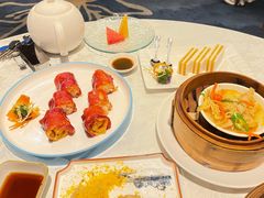 脆皮鲜虾红米肠-泉州富力万达文华酒店-品珍中餐厅