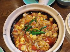 鲜花椒焗牛蛙-粗茶淡饭·隐庐私厨(东亭店)
