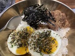 -明洞阿姨·韩式酱蟹烤肉·创意料理(三元桥店)