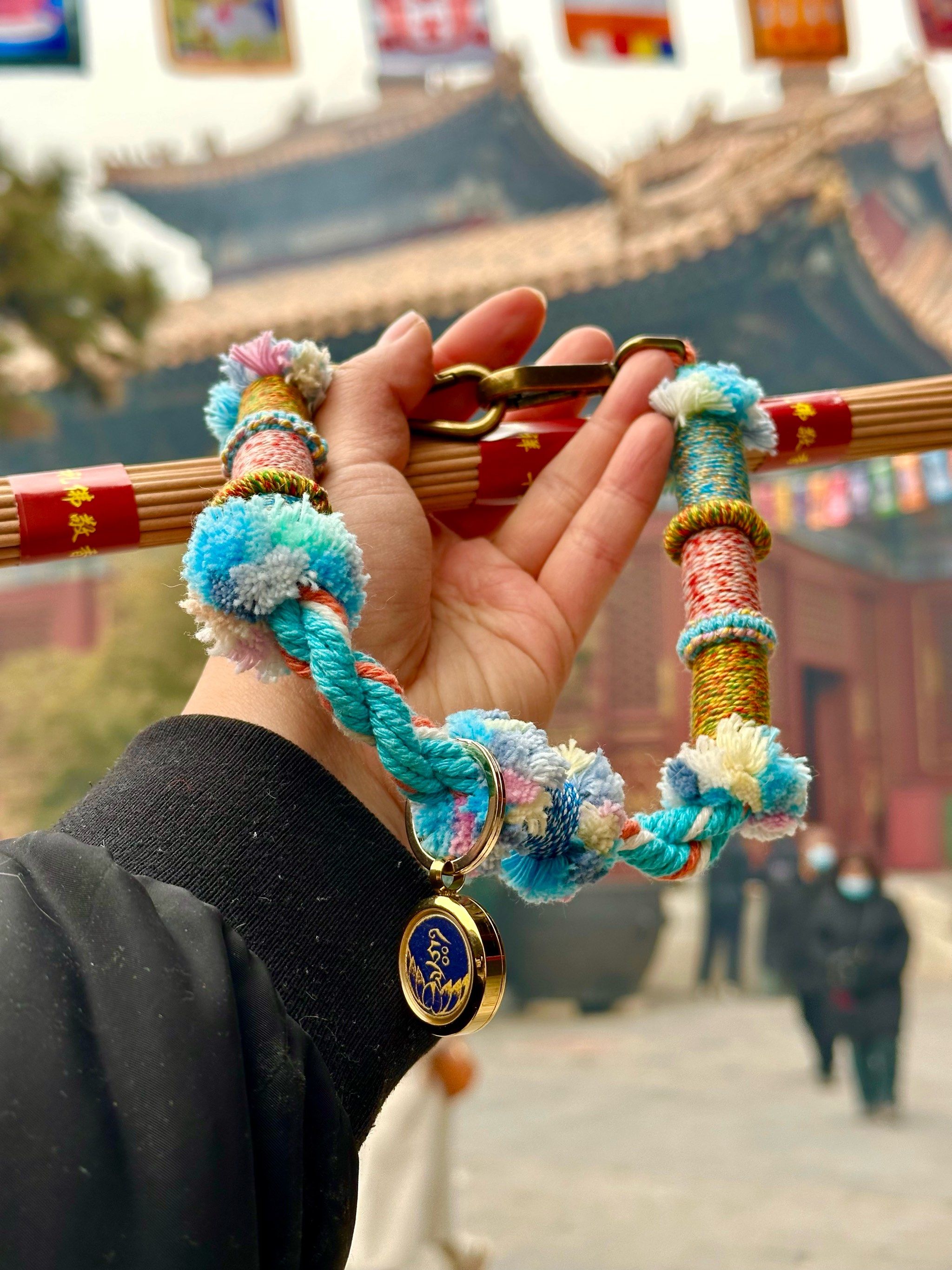 雍和宫立超度牌-雍和宫六时吉祥什么意思