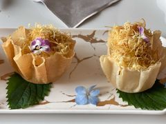 芥末金丝青虾球-五号茶居·新派粤菜·岭南五号酒店(沿江中路店)