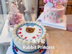ins手绘蛋糕-兔子妃私人定制蛋糕(城南花苑南区店)